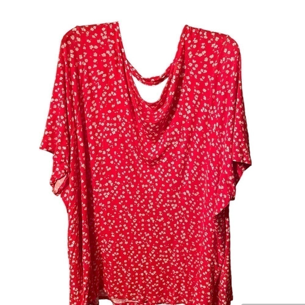 Lane Bryant size 38/40 Red and white